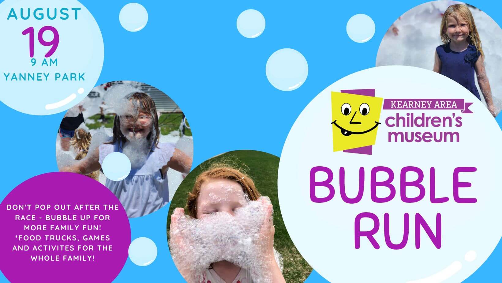 Bubble Run - Kearney Children's Museum